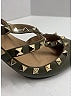 Valentino Garavani 100% Leather Gray Leather Rockstud Heels Size EU 37 - photo 4
