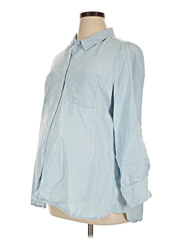 Ingrid + Isabel Long Sleeve Button-Down Shirt (view 1)