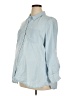 Ingrid + Isabel Blue Long Sleeve Button-Down Shirt Size XL (4) - photo 1