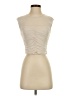 Dynamite Ivory Sleeveless Blouse Size S - photo 1