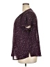 Fun2Fun 100% Polyester Stars Purple Short Sleeve Blouse Size 2X - photo 5