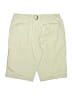 Larry Levine Solid Ivory Khaki Shorts Size 12 - photo 2