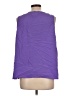 Maggie Sweet 100% Polyester Purple Sleeveless Blouse Size L - photo 2