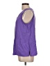 Maggie Sweet 100% Polyester Purple Sleeveless Blouse Size L - photo 5