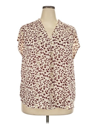 Monday Fun Short Sleeve Blouse (view 1)