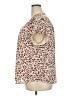 Monday Fun 100% Polyester Floral Burgundy Short Sleeve Blouse Size 2X - photo 5