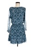 Joie 100% Silk Paisley Blue Cocktail Dress Size M - photo 1