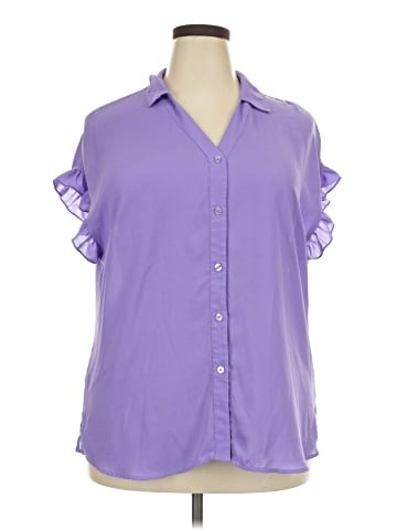 NY&C Short Sleeve Blouse (view 1)
