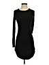 Ruby Moon Solid Black Casual Dress Size XS - photo 1