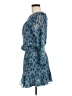 Joie 100% Silk Paisley Blue Cocktail Dress Size M - photo 5
