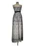 BCBGMAXAZRIA 100% Polyester Gray Cocktail Dress Size 10 - photo 1