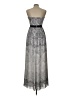 BCBGMAXAZRIA 100% Polyester Gray Cocktail Dress Size 10 - photo 2