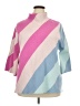 Fate Color Block Pink Poncho Size 2X - photo 1