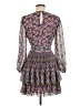 Boden 100% Polyester Floral Purple Cocktail Dress Size 6R - photo 2