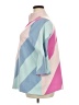 Fate Color Block Pink Poncho Size 2X - photo 5