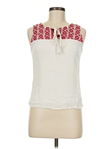 Skies Are Blue Sleeveless Blouse (view 1)