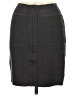 Herve Leger Solid Gray Formal Skirt Size M - photo 2