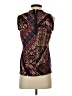 Keren Hart Brown Sleeveless Blouse Size S - photo 2