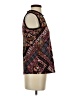 Keren Hart Brown Sleeveless Blouse Size S - photo 4