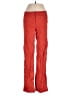 Bebe Solid Red Linen Pants Size 0 - photo 1