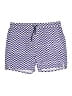 Real Essentials Chevron-herringbone Blue Shorts Size 3XL - photo 1