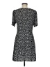 Leith 100% Viscose Polka Dots Black Casual Dress Size M - photo 2