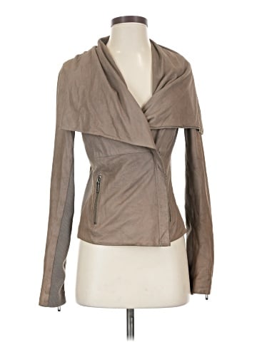 Vince. Leather Jacket (view 1)