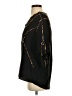 BCBGMAXAZRIA 100% Silk Black 3/4 Sleeve Silk Top Size XS - photo 5
