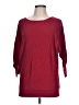 Elle Burgundy Pullover Sweater Size L - photo 1