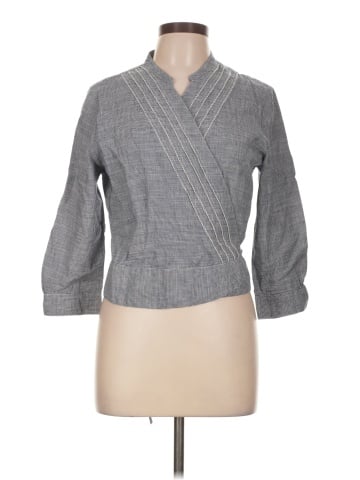 Ines de la Fressange for Uniqlo 3/4 Sleeve Blouse (view 1)