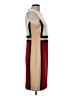 Calvin Klein Color Block Red Cocktail Dress Size 12 - photo 4