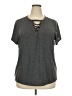 RBX Gray Short Sleeve Henley Size 2X - photo 1