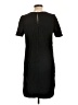 Ann Taylor 100% Polyester Solid Black Casual Dress Size 10 - photo 2