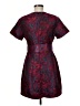 Eight Sixty Paisley Burgundy Casual Dress Size M - photo 2