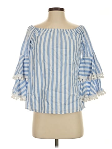 VAVA by Joy Han 3/4 Sleeve Blouse (view 1)