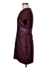 Eight Sixty Paisley Burgundy Casual Dress Size M - photo 5
