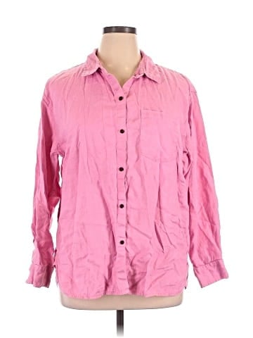 Athleta Long Sleeve Button-Down Shirt (view 1)