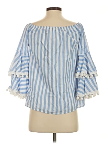 VAVA by Joy Han 3/4 Sleeve Blouse (view 2)