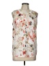 Van Heusen 100% Polyester Ivory Sleeveless Blouse Size L - photo 1
