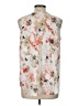 Van Heusen 100% Polyester Ivory Sleeveless Blouse Size L - photo 2