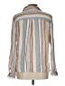 Harper 100% Rayon Silver Long Sleeve Blouse Size L - photo 2