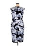 Connected Apparel Blue Cocktail Dress Size 16 - photo 2