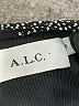 A.L.C. Polka Dots Silver Cocktail Dress Size 6 - photo 7