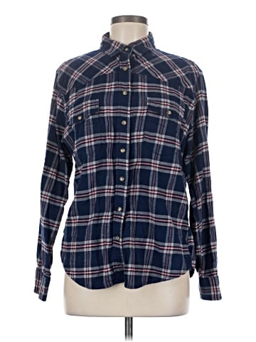 Jachs Girlfriend Long Sleeve Button-Down Shirt (view 1)