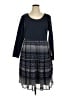 eShakti Blue Casual Dress Size 16 - photo 1