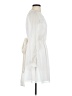 Ann Taylor 100% Polyester Chevron-herringbone Ivory Casual Dress Size 0 - photo 4