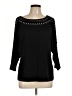 Belldini Black Pullover Sweater Size L - photo 1