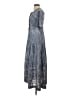 LoveShackFancy 100% Cotton Gray Blue Casual Dress Size XS - photo 5