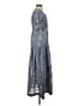 LoveShackFancy 100% Cotton Gray Blue Casual Dress Size XS - photo 4