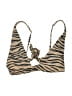 Aerie Animal Print Tan Swimsuit Top Size S - photo 1